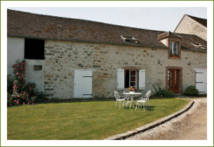 Salon de jardin à disposition